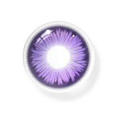 Cosplay Butterfly Purple Colored Contact Lenses