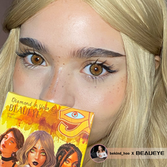 Cyrene Hazel Prescription Colored Contact Lenses