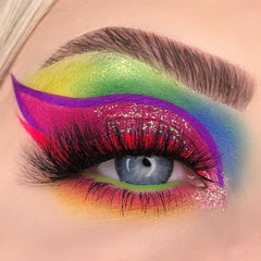 DIAMOND Glitzerblaue farbige Kontaktlinsen