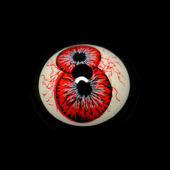 Cosplay Twin Abyss Eyes Red Colored Contact Lenses