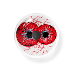 Cosplay Twin Abyss Eyes Red Colored Contact Lenses