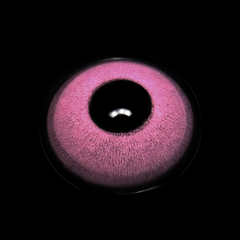 Cosplay Fluorescent Pink Colored Contact Lenses
