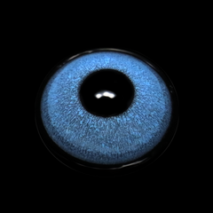 Cosplay Fluorescent Blue Colored Contact Lenses