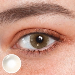 Hidrocor Ocre Brown Prescription Colored Contact Lenses