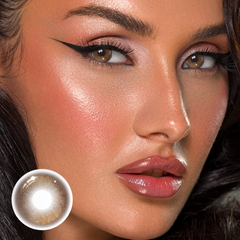 Stormy Brown Colored Contact Lenses