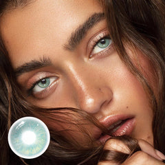 Helmi Green Colored Contact Lenses