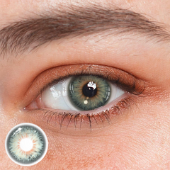 Asherah Green Colored Contact Lenses