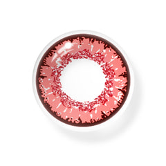 Cosplay Queen Dark Pink Colored Contact Lenses