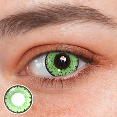 Cosplay Queen Light Green Colored Contact Lenses