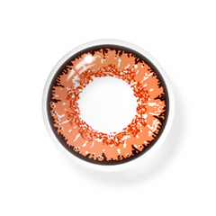 Cosplay Queen Orange Brown Colored Contact Lenses