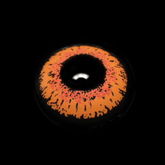 Cosplay Queen Yellow Brown Colored Contact Lenses