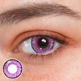 Cosplay Queen Purple Colored Contact Lenses