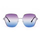 Aurea Oversized Purple Sunglasses