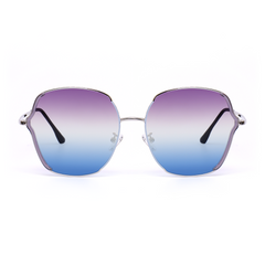 Aurea Oversized Purple Sunglasses