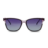 Nair Rectangle Purple Sunglasses