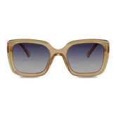 Diva Oversized Champagne Sunglasses