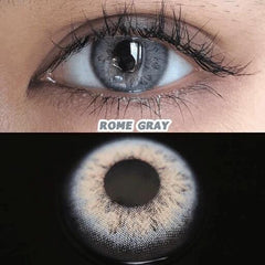 Lentes De Contacto De Color Gris Roma