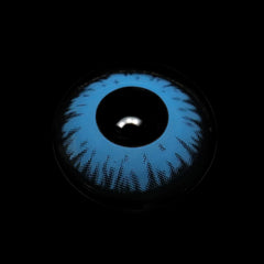 Cosplay Lucifer's Eye Blue Colored Contact Lenses