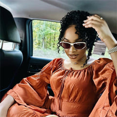 Aline Cat eye Yellow Sunglasses