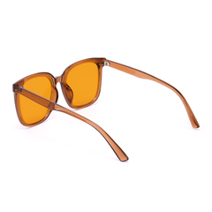 Anita Oversized Orange Sunglasses