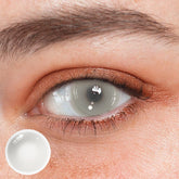 Cosplay Weirdcorn White Colored Contact Lenses