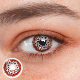 Cosplay West Queen Red Colored Contact Lenses