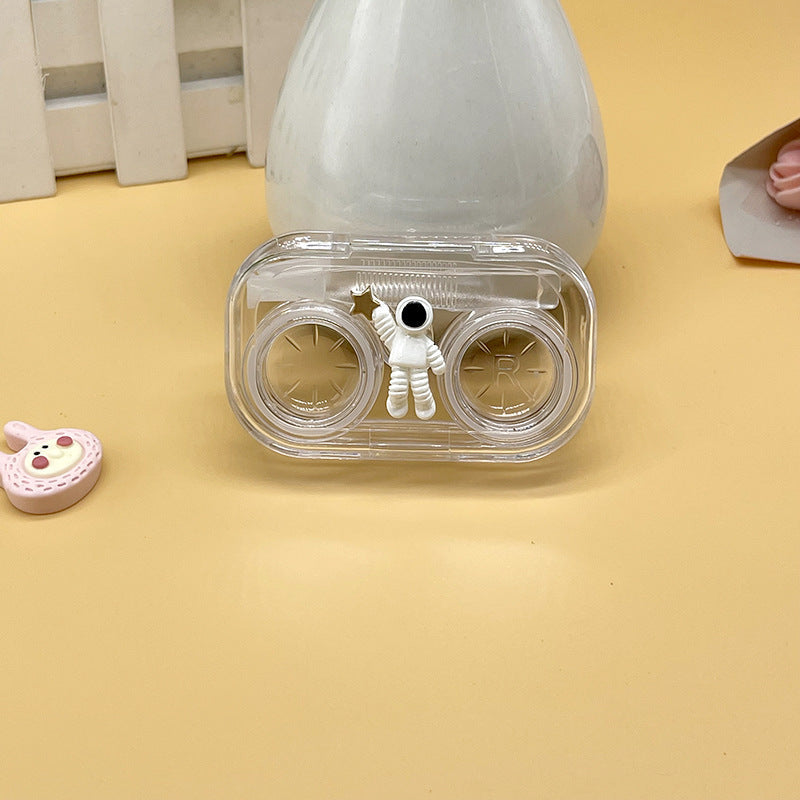 Astronaut Colored Contact Lens Case