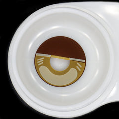 Cosplay Agatsuma Zenitsu Coffee Colored Contact Lenses