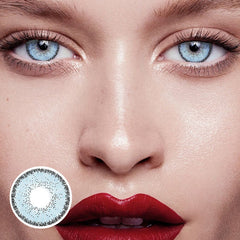 Natürliche Farben AZUL Blau farbige Kontaktlinsen