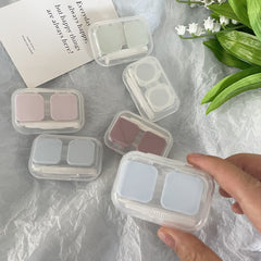 Estuche para lentes de contacto de color estilo Like Fish Ins