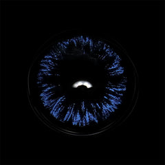 Cosplay Big Eye Girl Blue Prescription Colored Contact Lenses
