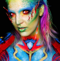 Cosplay Sith Eye rote farbige Kontaktlinsen