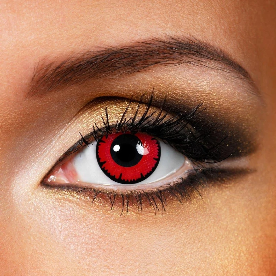 Cosplay Breaking Dawn red Colored Contact Lenses