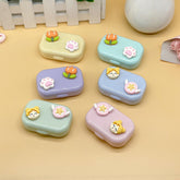 DIY farbiger Kontaktlinsenbehälter