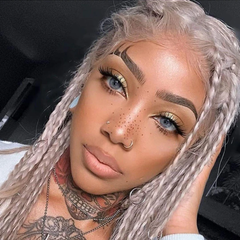 Hidrocor Graphitgraue farbige Kontaktlinsen mit Sehstärke