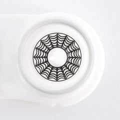 Halloween SpiderWebWeiße farbige Kontaktlinsen