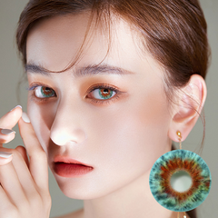 Cosplay Marie Antoinette Blaue farbige Kontaktlinsen