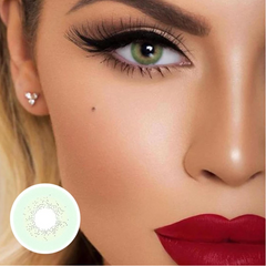 Olivia Mentha Green Colored Contact Lenses