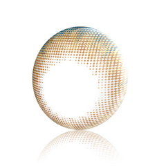 Lentillas de Contacto Graduadas de Color Marrón Indio Pro