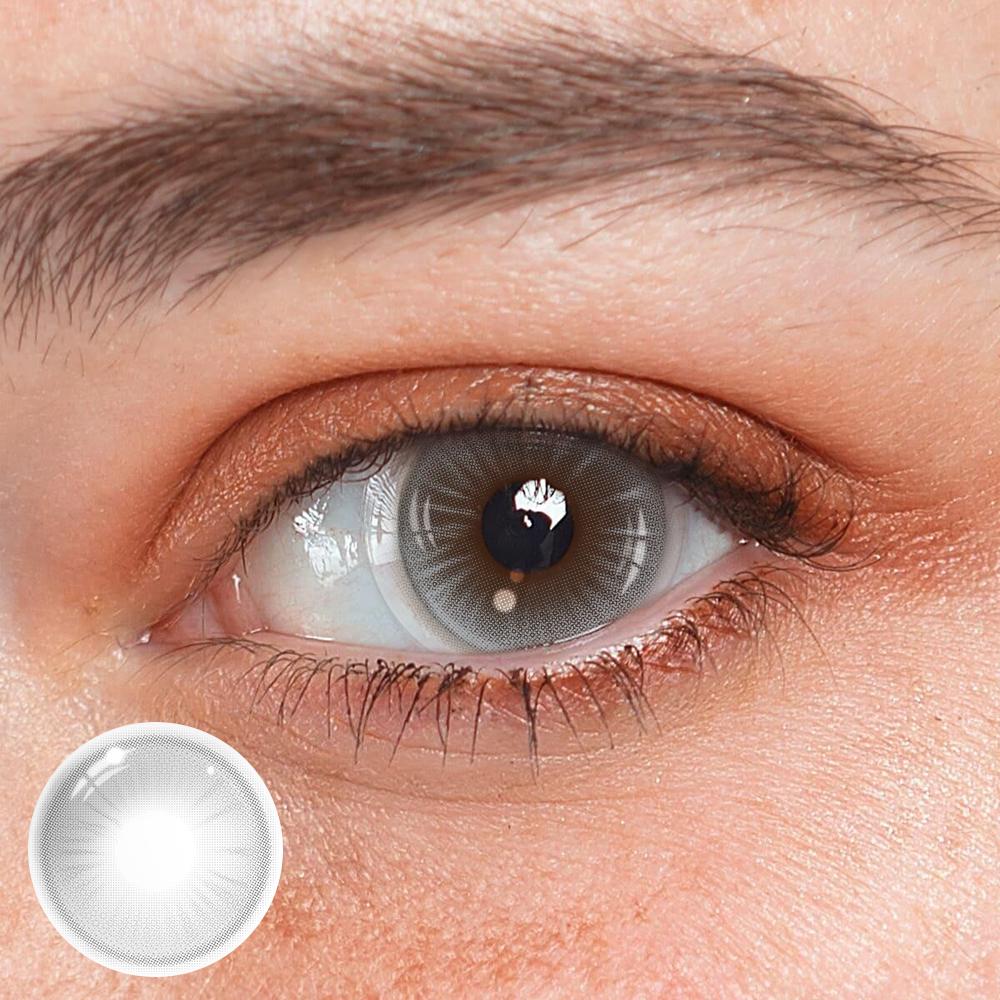 Avery Light Gray Colored Contact Lenses BEAUEYE US Avery Light Gray Colored Contact Lenses BEAUEYE US