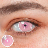 Cosplay Demon Slayer Nezuko Light Pink Colored Contact Lenses