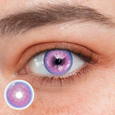 Cosplay Fallen Angel Purple Colored Contact Lenses