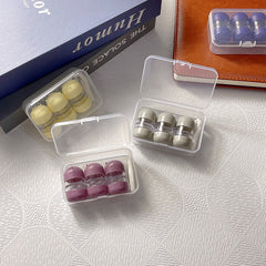 3 Pairs Colored Contact Lens Case