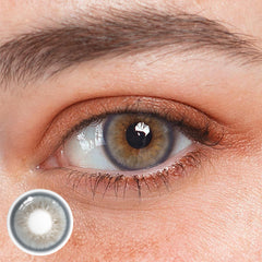 Flora Gray Prescription Colored Contact Lenses