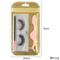 3D Natural Thick Pair 1 Piece Mink Hair Eyelashes
