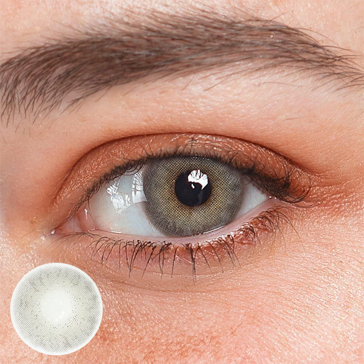 Gimlet milchgraue farbige Kontaktlinsen