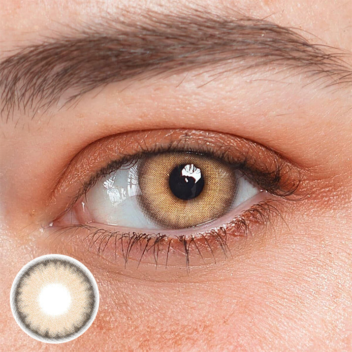 Ares Brown Colored Contact Lenses