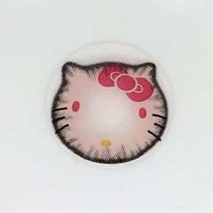 Lentes De Contacto De Color Rosa Cosplay Sweet Kitty