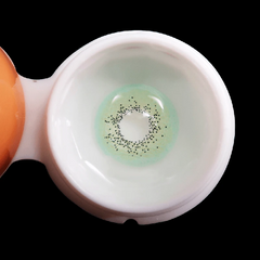 Farbige Kontaktlinsen mit Sehstärke in Ozeangrün