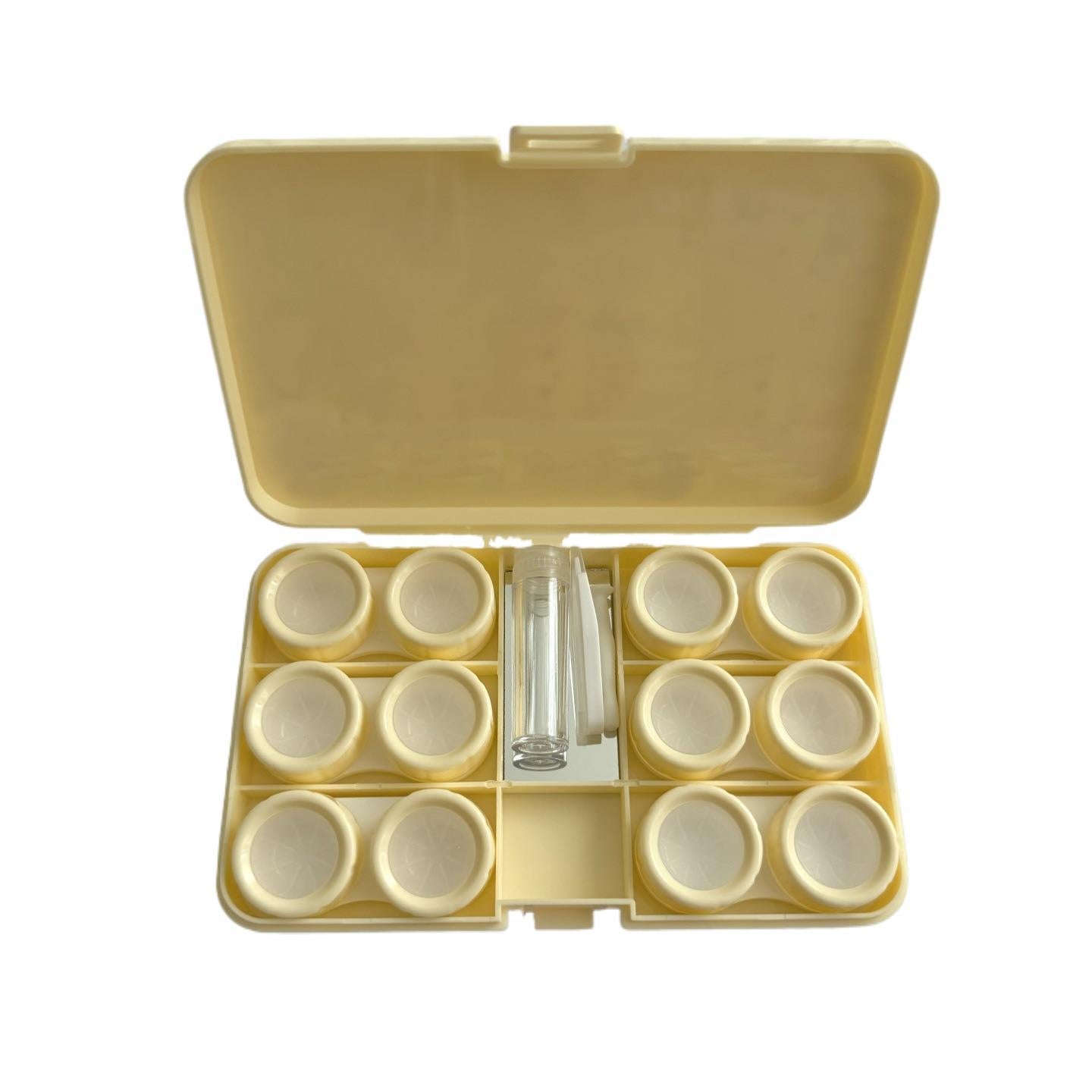 Fluffy Cat Tales Colored Contact Lens Case